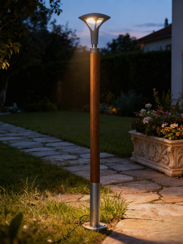 Modern Aluminum LED Garden Courtyard Light | 50W / 60W | IP65 / IP66 | Landscape Pathway Lighting