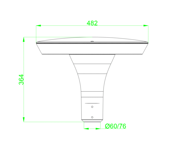 2025 Upgraded LED Outdoor Landscaping Light - IP65 Rainproof Pathway Lamp for Garden