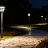 IP65 Waterproof LED Bollard Light - Modern Aluminum Outdoor Lighting for Garden & Street