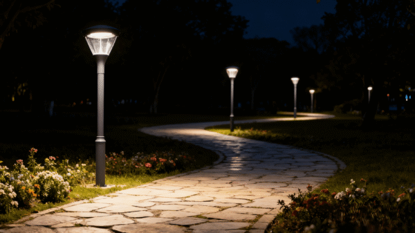 IP65 Waterproof LED Bollard Light - Modern Aluminum Outdoor Lighting for Garden & Street