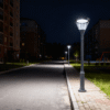 IP65 Waterproof LED Bollard Light - Modern Aluminum Outdoor Lighting for Garden & Street