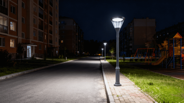 IP65 Waterproof LED Bollard Light - Modern Aluminum Outdoor Lighting for Garden & Street